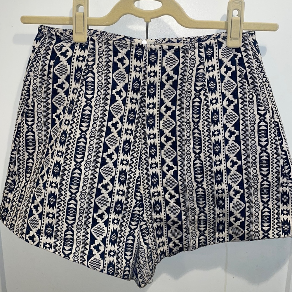 Show Me Your MuMu Aztec Print Shorts